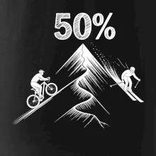 Narozeniny cyklista a lyžař 50