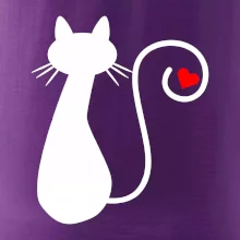 Zamilovaná kočka ocásek