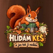 Hlídám keš veverka s pokladem