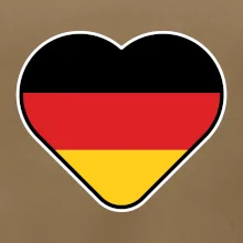 Germany love velké - Německá vlajka