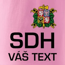 Sbor dobrovolných hasičů - znak bez nápisu + Nápis na zádech