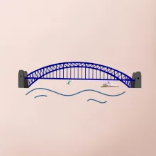 Most Sydney - sebevrah (Moňas)