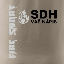 SDH REFLEXNÍ nápis (oheň, firesport, název sboru - vlastní nápis)