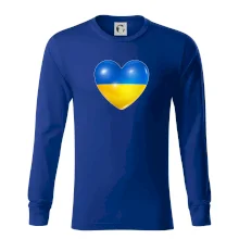 Ukrajina srdce vlajka