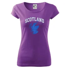 Scotland nápis s mapou