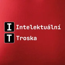 IT Nápis Intelektuální Troska