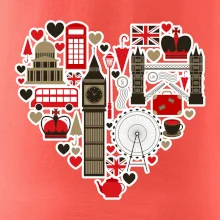 Britské srdce - objekty