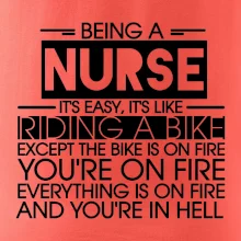 Being a nurse - bike