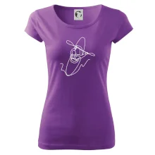 Kajak  ze shora jedním tahem