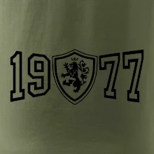 Narozeninový motiv - znak - 1977