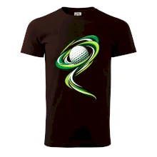 Golfový míček zelená dynamika