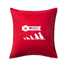 I love dogs - tlapka