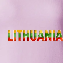 Lithuania - nápis vlajka