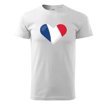 Francouzská vlajka srdce