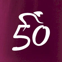 Cyklista slaví padesátku (50)