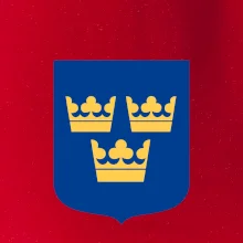 Švédský znak tři korunky velký