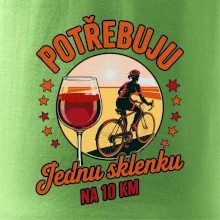 Potřebuju jednu sklenku na 10km