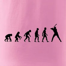 Evoluce baseball pálkař nápřah