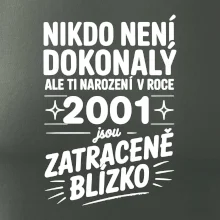 Nikdo není dokonalý ale ti narození v roce 2001 jsou zatraceně blízko