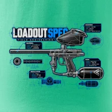 Technický výkres loadout spec paintball
