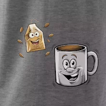 Parové triko - Hrnek a čaj