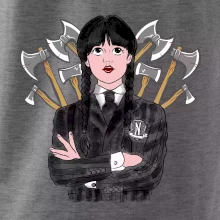 Sekery - holka v černém (Pecka design)