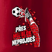 Nohejbalový neprostupný blok