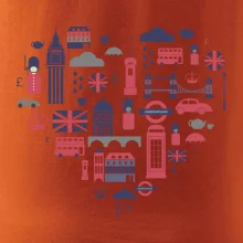 Anglie symboly srdce