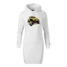 Žlutý offroad s navijákem