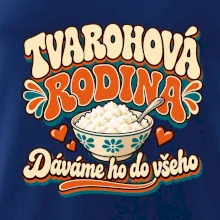 Tvarohová rodina dává tvaroh do všeho