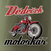 Dědeček motorkář Dědeček motorkář