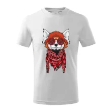 Červená panda hipster