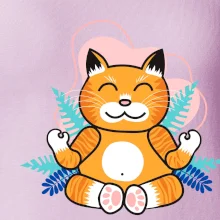 Kočka - mistr v meditaci (Pecka design)