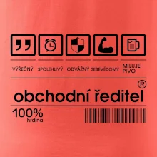 Čárový kód - Obchodní ředitel