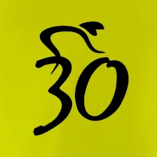 Cyklista slaví třicítku (30)