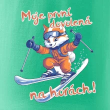 Moje první dovolená na horách oranžová liška