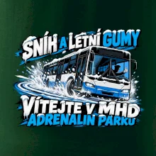 Sníh a letní gumy MHD adrenalin park