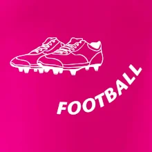 FOOTBALL nápis šikmo