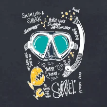 Potapěčské brýle text