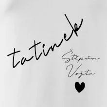 Mikina tatínek  se jmény dětí