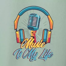 Music is my life sluchátka