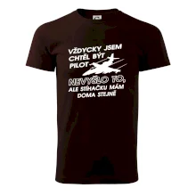 Chtěl jsem být pilot stíhačku mám doma