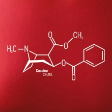 Molekulární struktura Cocaine Kokain