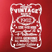 Vintage Etiketa - 1962