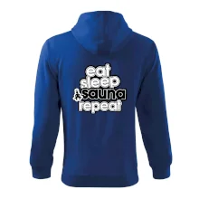 Eat sleep sauna repeat