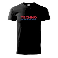 Techno - červeno modrý