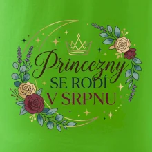 Věneček - princezny se rodí v srpnu