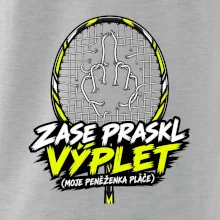 Badminton prasklý výplet