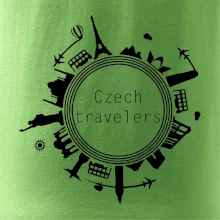 Czech Travelers jednobarevný