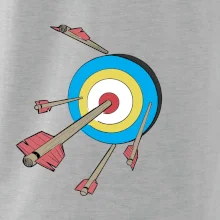 Šípy v barevném terči